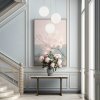 Lampa wisząca elegancka złota 3 płomienna białe kule opal mat ryflowane szkło mosiądz szczotkowany PALOMA 6306 Argon