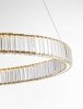 Kryształowa Lampa Wisząca Glamour BAUTA LUCES EXCLUSIVAS LE42675 Nowoczesny Żyrandol Kryształowy