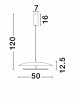 Nowoczesna Minimalistyczna Lampa Wisząca VITICHI LE44736 Luces Exclusivas