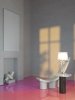 Nowoczesna Szklana Lampa Stołowa Z Abażurem Do Salonu MAYTONI VERRE Z005TL-01BS