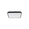 Czarny kwadratowy Plafon Sufitowy Do Łazienki IP44 Nowodvorski Lighting AGNES SQUARE LED PRO black S 3000K 10983
