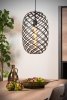 Lampa Wisząca Industrialna Czarna WOLFRAM 21417/32/30 LUCIDE