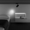 Lampa szynowa reflektor szynoprzewody jednofazowe LED nowoczesny aluminium czarna regulowana tuba VUORO MAYTONI TR003-1-15W3K-S-B