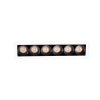 Oprawa wpuszczana w sufit LED minimalistyczna klasyczna prostokątna biała aluminiowa X-line H0136 MAXLIGHT 
