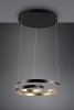Czarno Złota Nowoczesna Dekoracyjna Lampa Wisząca LED MARNIE 344110180 TRIO