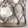 Kryształowy Kinkiet Lucia Feiss FE-LUCIA1 lampa salonowa, do sypialni/ Oksydowany srebrny Glamour 