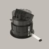 Czarna Oprawka Wpuszczana Maytoni Downlight Wise DL057-10W3K-B