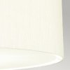 Lampa wisząca 76 cm Pearce 7 źródeł światła polerowany chrom jedwabny abażur minimalistyczna DL-PEARCE30-7LT-IV-PC ELSTEAD LIGHTING