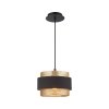 Nowoczesna Lampa Wisząca Z Dekoracyjnym Abażurem BANS PND-27467-1-BK-GD ITALUX