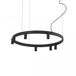 Lampa wisząca FOURTY ROUND LED VII Nowodvorski 12285 Nowoczesny żyrandol tubowy