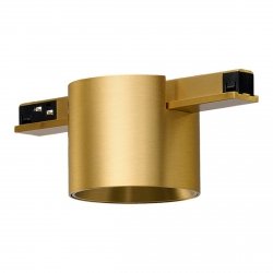 Złota oprawa LED lampa do systemu szynowego magnetycznego Azzardo SIGMA EVIA TRACK MAGNETIC 8W CCT DALI GOLD AZ7185