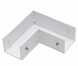 Złączka kątowa L do szynoprzewodu zewnętrznego natynkowego AZZARDO TRACK IP65 CORNER A WHITE AZ6939