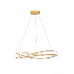 Nowoczesna Lampa Wisząca Złota LED ILAVE LE44324 LUCES EXCLUSIVAS