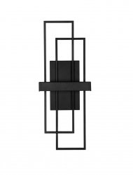 Nowoczesny kinkiet LED geometryczny prostokąty designerski klasyczny podświetlający ścianę ściemnialny LONVILA LE45476 Luces Exclusivas