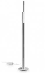 Lampa podłogowa stojąca LED białe tuby minimalistyczna klasyczna nowoczesna Dorica pt3 366227 Ideal Lux