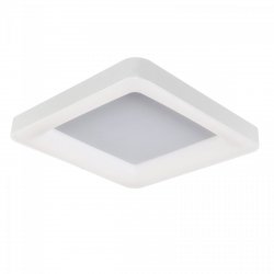 NOWOCZESNY CZARNY KWADRATOWY PLAFON LED ITALUX GIACINTO 5304-850SQC-WH-3