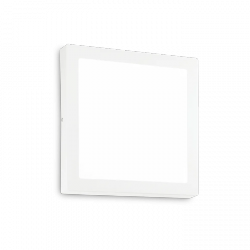 Kwadratowa Biała Lampa Sufitowo Ścienna UNIVERSAL 321707 IDEAL LUX