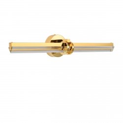 Lampa ścienna kinkiet LED listwa metalowy złoty połysk elegancki klasyczny minimalistyczny uniwersalny LOVELY ST-DN1621-GOLD Step Into Design