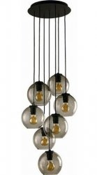 Lampa wisząca szklane kule do salonu nad antresolę VETRO 9131 Nowodvorski Lighting