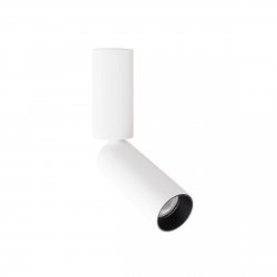 Lampa sufitowa plafon LED minimalistyczna klasyczna biała aluminiowa regulowana tuba Halo B C0247 MAXLIGHT 