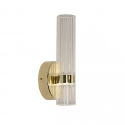 Designerski złoty kinkiet ścienny nowoczesny art deco glamour AMBIENTE LED CCT LP-1510/1W GD Light Prestige 