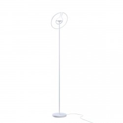 Biała nowoczesna lampa podłogowa stojąca LED 48W 2800K-6000K + RGB Cento Italux FL-37482-WH