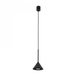 Czarna lampa wisząca stożkowy klosz do minimalistycznych i klasycznych wnętrz CONO MINI 10304 TK-LIGHTING