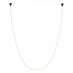 Nowoczesna uniwersalna lampa wisząca zwis 400cm LED minimalistyczna elastyczna czarna SNAKE MD1021-4 black Step Into Design