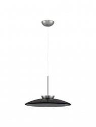 Lampa wisząca szary szklany klosz HUANUCO LE44838 Luces Exlusivas