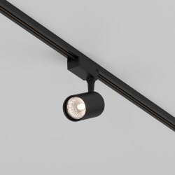 Lampa szynowa reflektor szynoprzewody jednofazowe LED nowoczesny aluminium czarna regulowana tuba VUORO MAYTONI TR003-1-10W3K-S-B