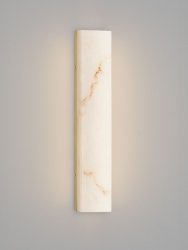 Lampa ścienna kinkiet LED prostokątny 49cm marmurowy nowoczesny designerski dekoracyjny RIELVES LE46139 Luces Exclusivas