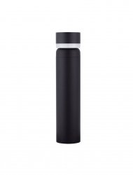 Minimalistyczny słupek ogrodowy klasyczny LED aluminiowy czarna niska tuba uniwersalny IP65 Luces Exclusivas