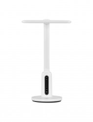 Lampka biurkowa stołowa aluminiowa biała LED minimalistyczna uniwersalna możliwość ściemniania regulowana Luces Exclusivas