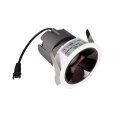  Oprawa wpustowa do skompletowania minimalistyczna okrągła biała aluminiowa Spilio H190.02 MAXLIGHT 