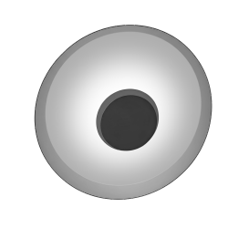 Nowoczesny minimalistyczny plafon LED biały COCO 60cm White LP-0508/1C-60 WH Light Prestige