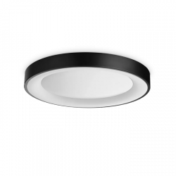 Plafon Sufitowy Nowoczesny Minimalistyczny LED Czarno Biały PLANET 328157 IDEAL LUX