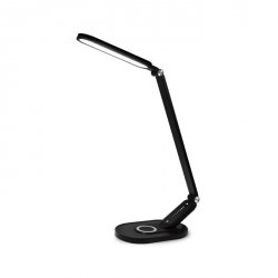 Nowoczesna Lampka Biurkowa Czarna LED ZEN MA019E NILSEN