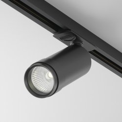  Lampa szynowa minimalistyczna nowoczesna LED regulowana aluminium czarna Focus Zoom MAYTONI TR021-1-124K-Z-B