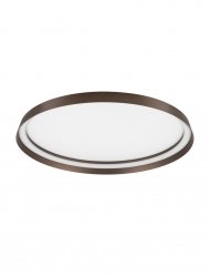 Nowoczesny plafon LED w kolorze czarnym BATALLAS LE44792 Luces Exclusivas