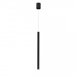 Lampa wisząca tuba Elin PL0123-BK Yaskr czarna IP44 LED 3000K
