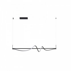 Lampa wisząca VIRGO PENDANT 150 3-STEP DIMM BK Azzardo AZ7152