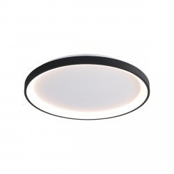 Czarny nowoczesny okrągły plafon led Raden CLN-3151-S-BK