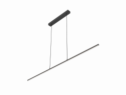 Lampa wisząca listwa LED nad stół Azzardo MARLENE 120 3000K BK AZ6097