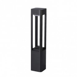 Nowoczesna Lampa Ogrodowa Stojąca W Kolorze Czarnym Słupek LED NUTRI OFL-22982-M-BK ITALUX