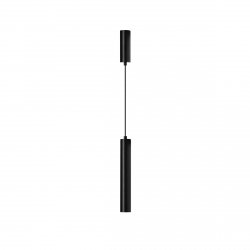 Nowoczesna lampa wisząca tuba czarna DAMI 1 18W CCT BK Azzardo Az6064