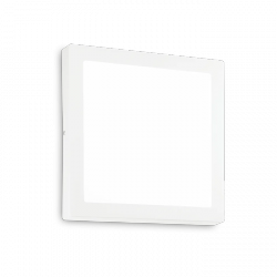 Kwadratowa Biała Lampa Sufitowo Ścienna UNIVERSAL 321660 IDEAL LUX