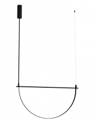 Nowoczesna Lampa Wisząca Victoria 29W Czarna Maxlight P0686