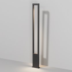 Lampa stojąca ogrodowa zewnętrzna słupek nowoczesna LED metalowa grafit prostokąt Bonn MAYTONI O425FL-L25GF