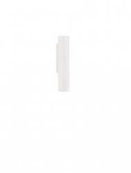Kinkiet zewnętrzny LED aluminiowy biały tuba minimalistyczny nowoczesny podświetlający elewację IP65 TERVONA LE75233 Luces Exclusivas