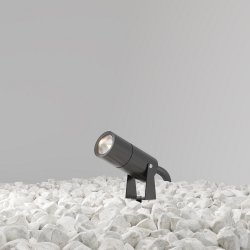 Nowoczesne oświetlenie zewnętrzne LED aluminium grafit regulowana tuba Bern MAYTONI O050FL-L5GF3K